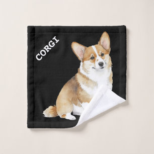 CORGI WASH CLOTH