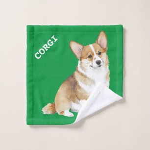 CORGI WASH CLOTH