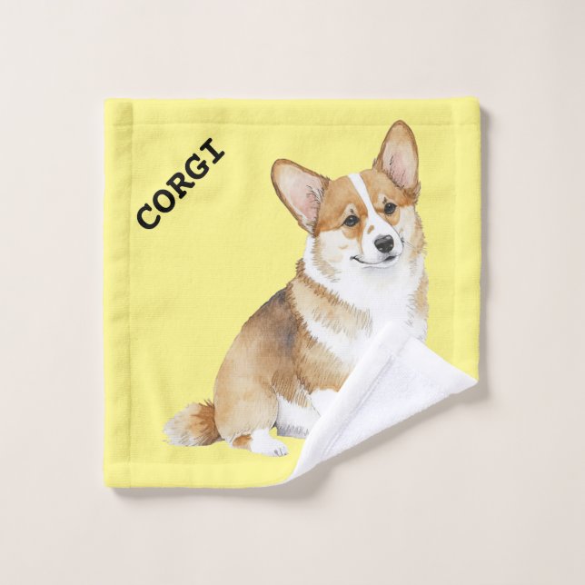 CORGI WASH CLOTH (Wash Cloth)
