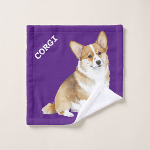 CORGI WASH CLOTH