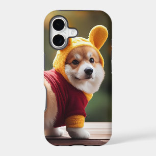 Corgi Winnie the Pooh V2 iPhone Case