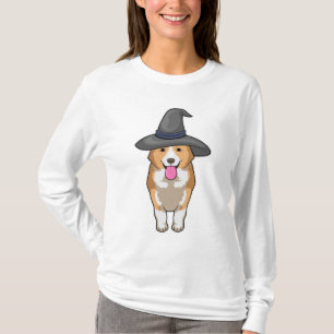 Corgi Witch T-Shirt