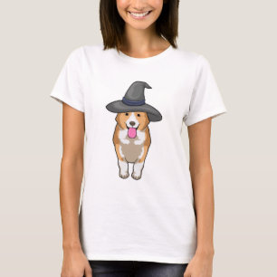 Corgi Witch T-Shirt