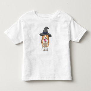 Corgi Witch Toddler T-Shirt