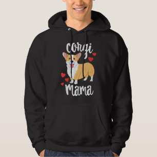Corgi Women Girls Puppy Mum Dog Mama Hoodie