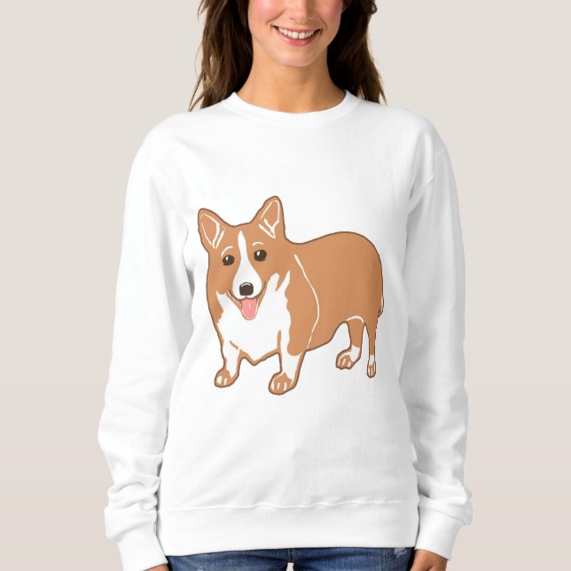 Corgi Women's Sweatshirt (Front)