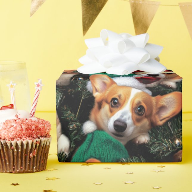 Corgi Wrapping Paper (Birthday Party)
