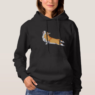Corgi Yoga For Corgi Hoodie