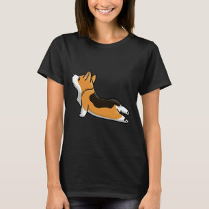 Corgi Yoga Pose T-Shirt