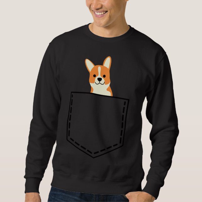 Corgie Pocket Sweatshirt (Front)