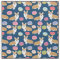 Corgis Doughnuts Fabric - cute corgi doughnut