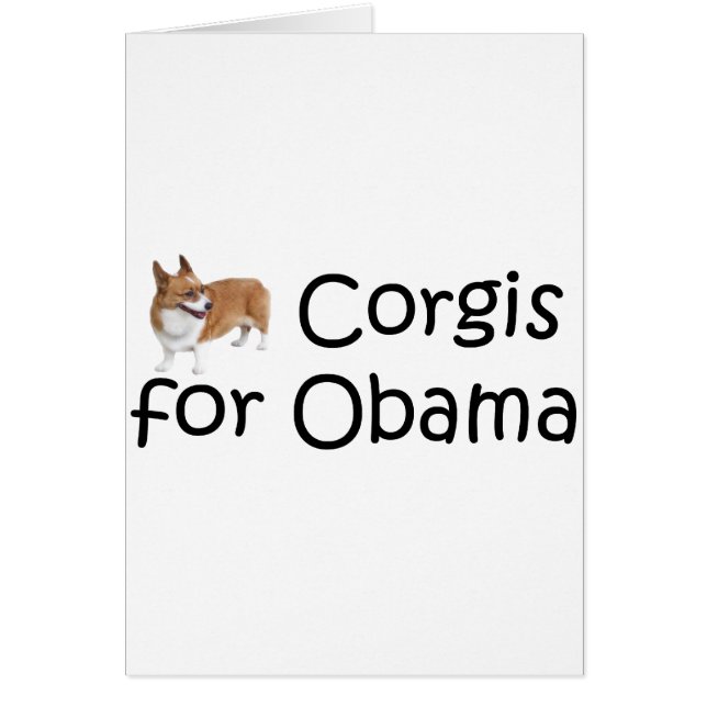 Corgis for Obama (Front)