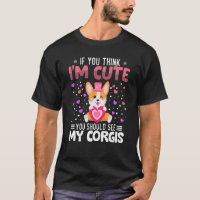 Corgis Heart Valentine's Day Animal For Womens Kid