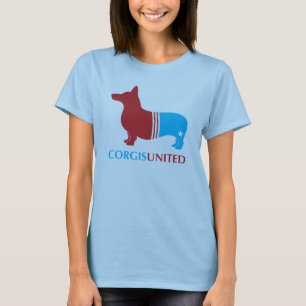 Corgis United Ladies Baby Doll T-shirt