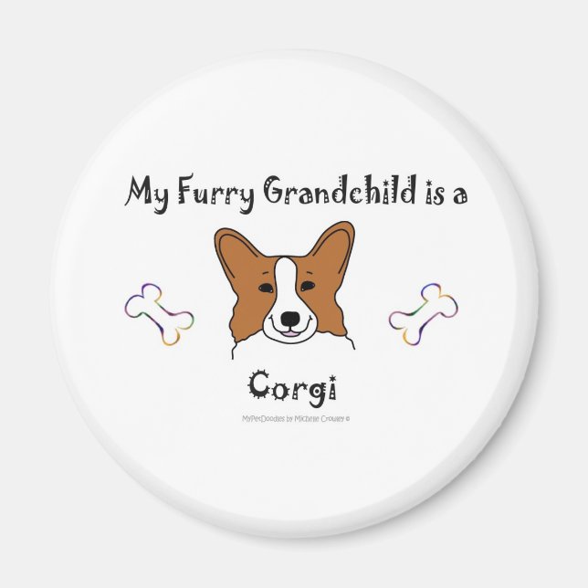 Corgitan Magnet (Front)