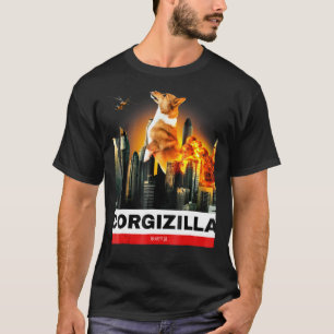 Corgizilla Corgi For Dog To Halloween T-Shirt