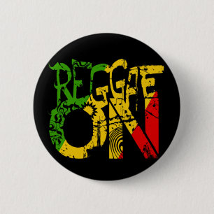 Cori Reith Rasta reggae rasta man music graffiti 6 Cm Round Badge
