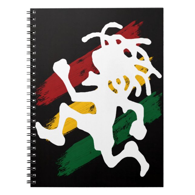 Cori Reith Rasta reggae Spiral Notebook (Front)