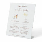 CORIANDER Boho Cocktail Signature Drink Bar Menu 