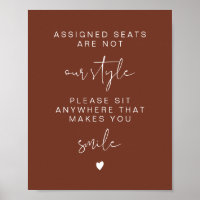 CORIANDER Sit Anywhere No Assigned Seats