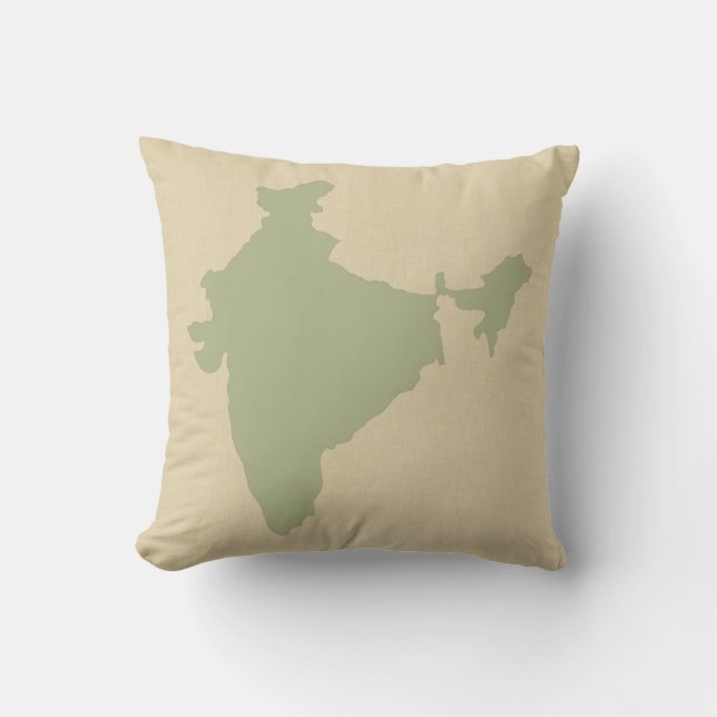 Coriander Spice Moods India Cushion (Front)