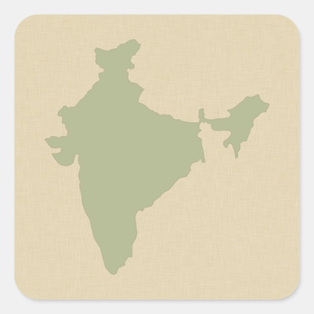 Coriander Spice Moods India Square Sticker (Front)