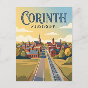 Corinth Mississippi Postcard
