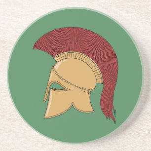 Corinthian Helmet Coaster