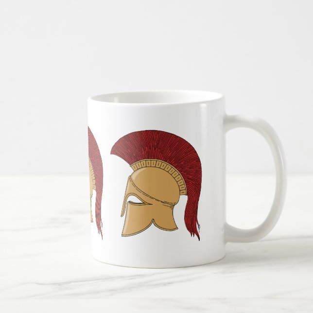 Corinthian Helmet Coffee Mug (Right)