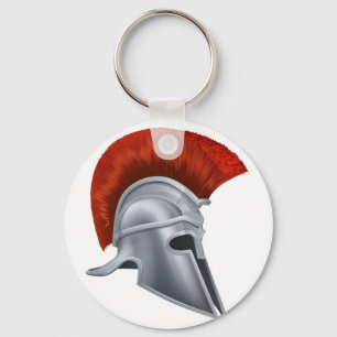 Corinthian helmet key ring