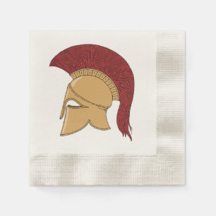 Corinthian Helmet Napkin