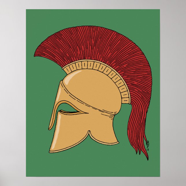 Corinthian Helmet Poster (Front)