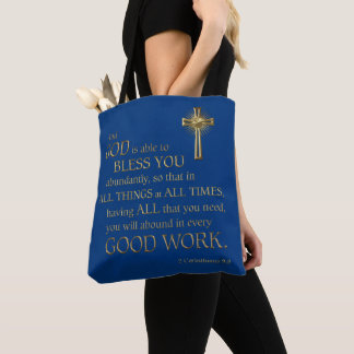 Corinthians Bible Verse Tote Bag
