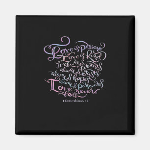 Corinthians Love Is Patient Love Is Kind Classic D Magnet