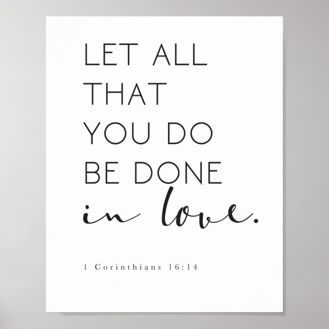 Corinthians Poster (Front)