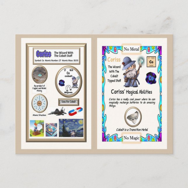 Coriss - Cobalt Trading Card (Front)