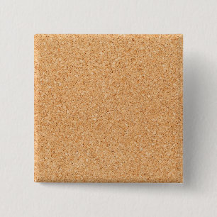 Cork Board 15 Cm Square Badge