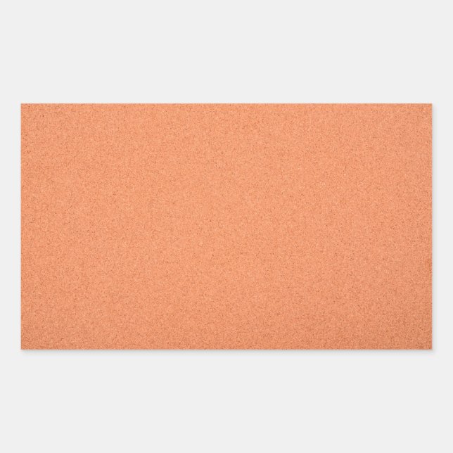 cork board background pattern texture empty office rectangular sticker (Front)