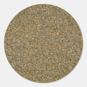 Cork board classic round sticker