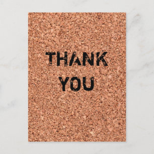 Cork Board - Customisable Texts Postcard