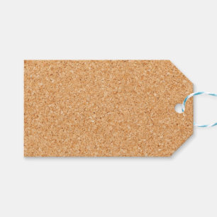 Cork Board Gift Tags