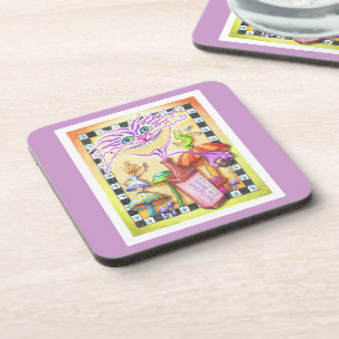 CORK COASTERS - The WorCHESHIRE CAT