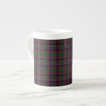 Cork County Irish Tartan Bone China Mug<br><div class="desc">Irish County tartans for Cork County,  Ireland. If you would like another tartan not shown here,  please feel free to message me. Please provide the STA Reference number for the tartan pattern you would like if possible.</div>