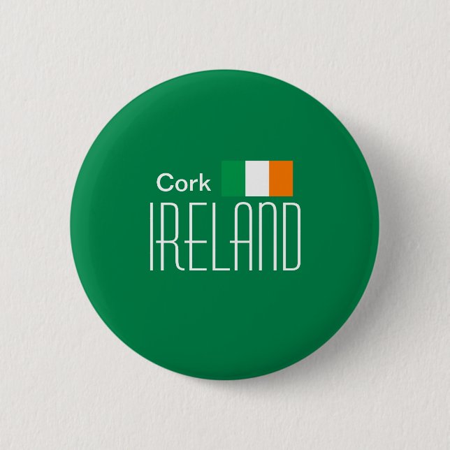 Cork, Ireland Button (Front)