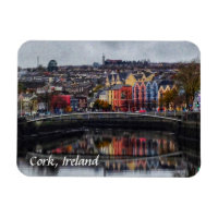 Cork Ireland Colours in Winter Magnet
