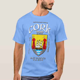Cork Ireland Irish Crest Coat of Arms T-Shirt