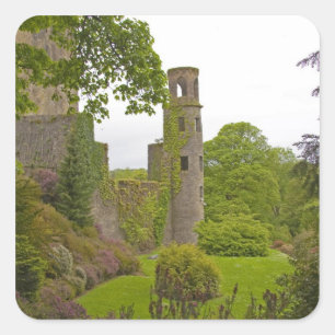 Cork, Ireland. The infamous Blarney Castle 2 Square Sticker