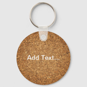 Cork Key Ring