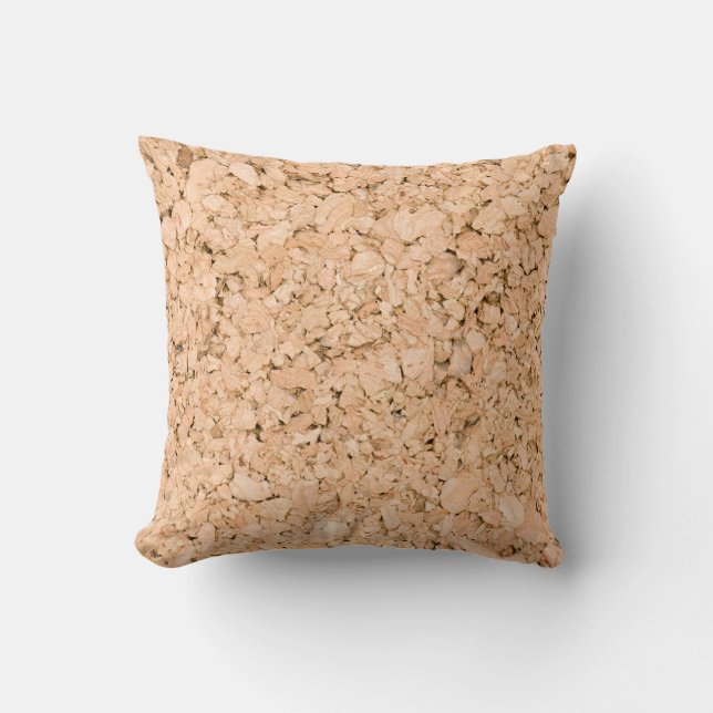 Cork oak pattern cushion (Front)