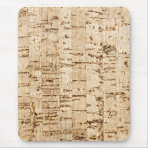 Cork oak pattern mouse pad